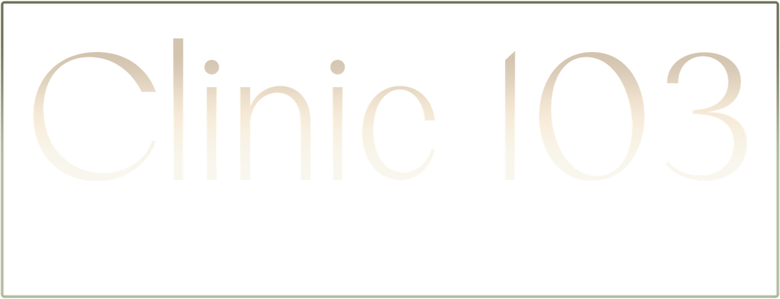 Clinic 103 Logo